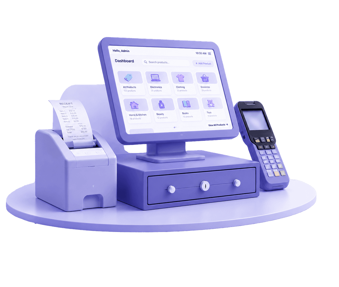 POS System Illustration
